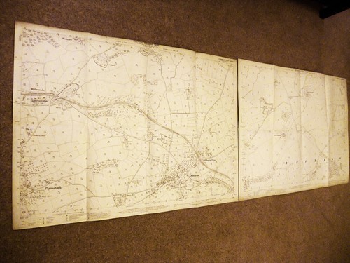 Devon original old - map, history