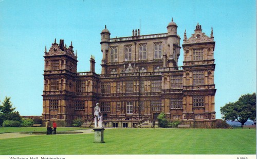 England postcard nottingham - postcard,