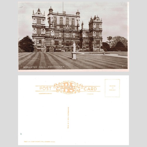 Vintage postcard wollaton - -,
